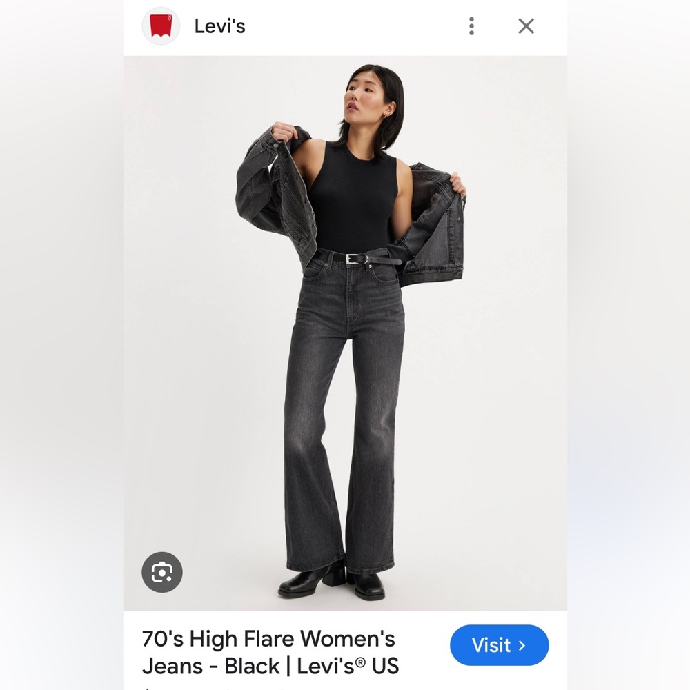 Levi's 70s High Flare Jeans